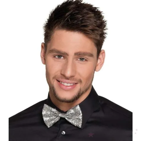 mucha brokatowa srebrna boland