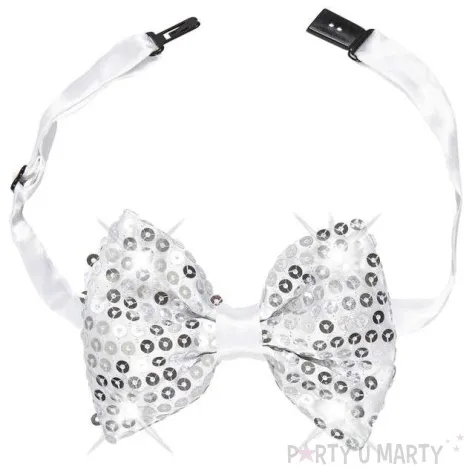 mucha deluxe led srebrna cekinowa widmann