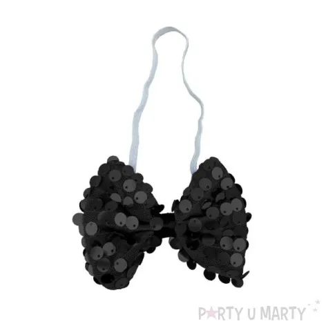 mucha party cekiny duza czarna