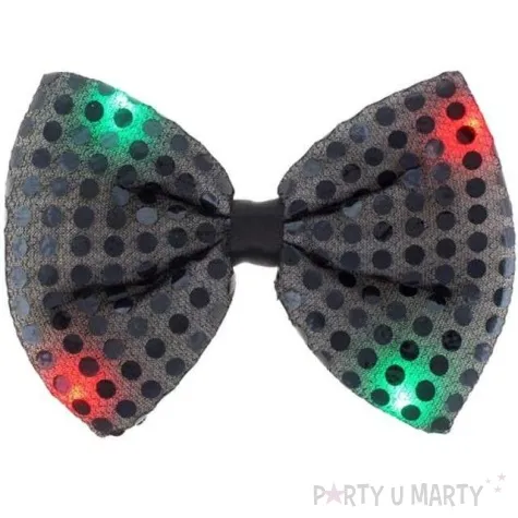 mucha swiecaca cekiny czarna godan