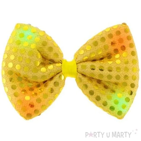 mucha swiecaca cekiny zlota godan