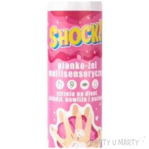 multisensoryczny pianko zel shock truskawka tuban 200 ml