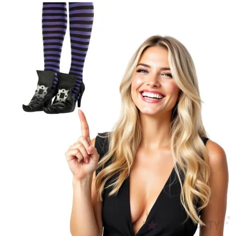 nakladki na buty czarownica czarne amscan