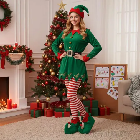 nakladki na buty elfa z pomponikami kraszek rozm uniw