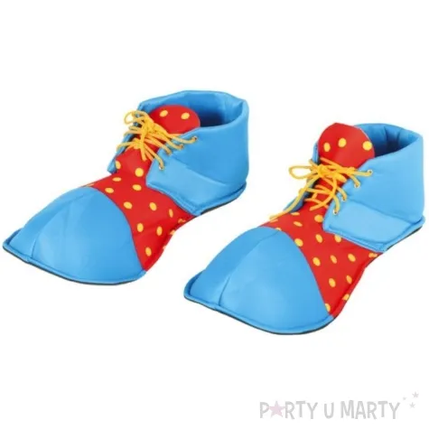 nakladki na buty klaun niebieski kraszek