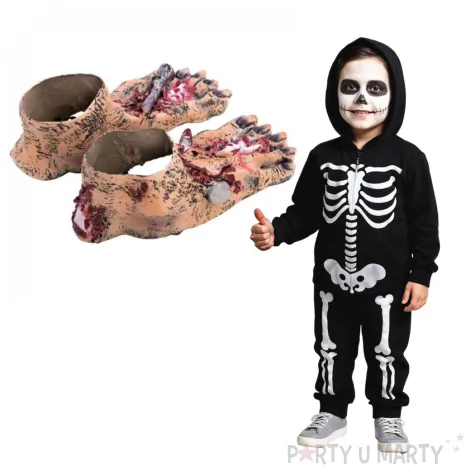nakladki na buty stopy zombie carnival toys