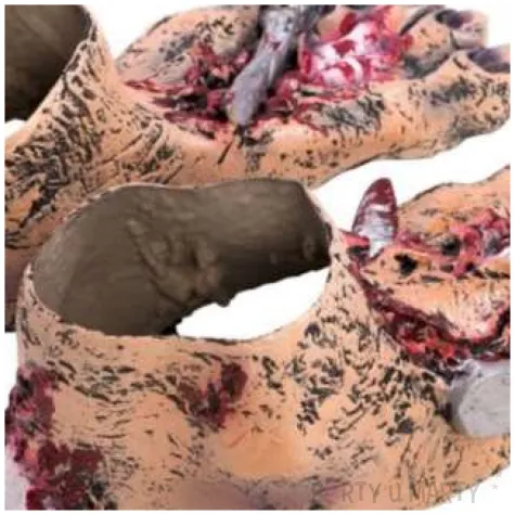 nakladki na buty stopy zombie carnival toys