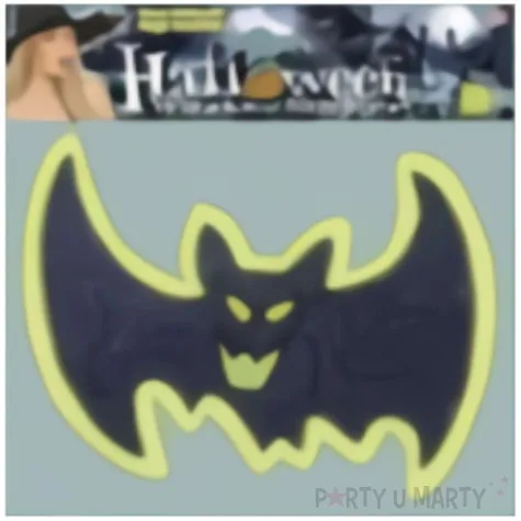 naklejka fluorescencyjna nietoperz zielona 20 cm widmann