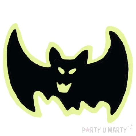 naklejka fluorescencyjna nietoperz zielona 20 cm widmann