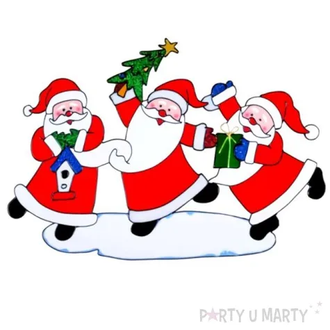 naklejka na okno swiete mikolaje widmann