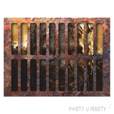 naklejka podlogowa halloween ogr rdzawa 50 x 37 cm