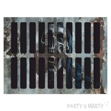 naklejka podlogowa halloween umarlak stalowa 50 x 37 cm