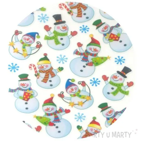 naklejki balwanki brokatowe arpex arkusz