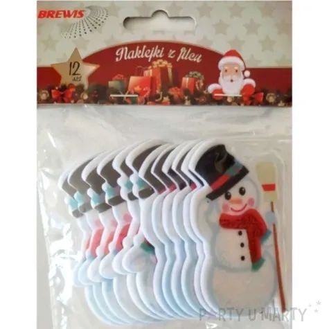 naklejki balwanki filcowe brewis 12 szt