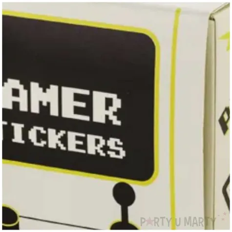 naklejki dla gracza mix partydeco 36 szt