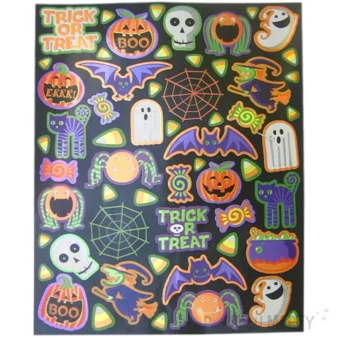 naklejki dynie trick or treat wiedzma halloween arpex