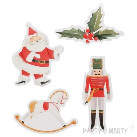 naklejki dziadek do orzechow santex 3 x 7 cm 16 cm