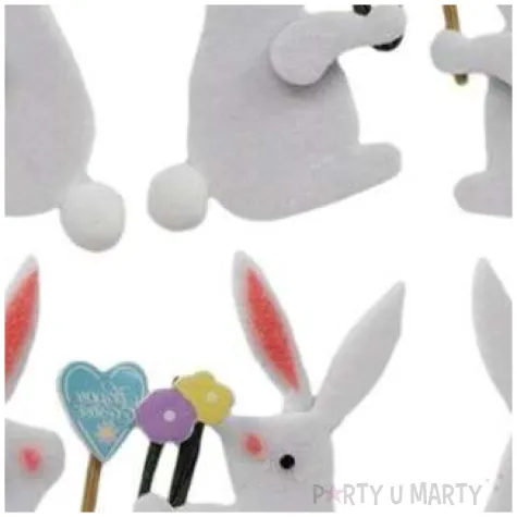 naklejki filcowe wielkanocne kroliki titanum