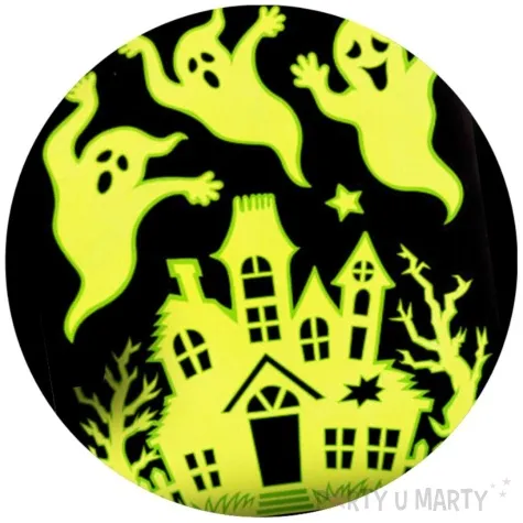 naklejki fluorescencyjne halloween duchy na zamku carnival toys