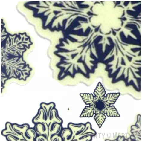 naklejki fluorescencyjne sniezynki 1 9 szt mix arpex arkusz