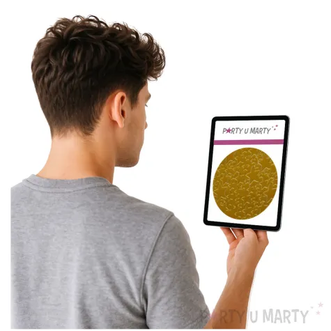 naklejki gwiazdki zlote aliga 10x23 cm