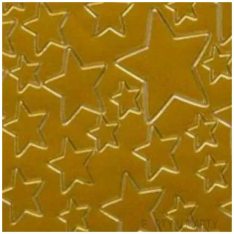 naklejki gwiazdki zlote aliga 10x23 cm