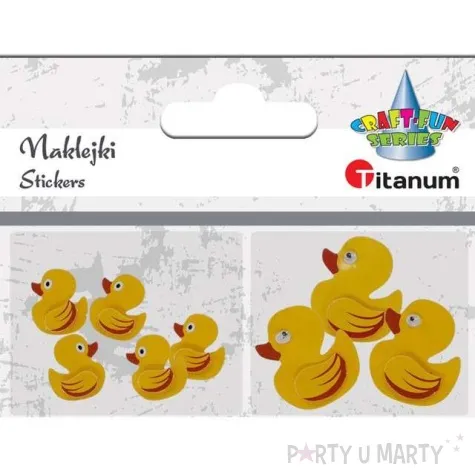 naklejki kaczuszki titanum