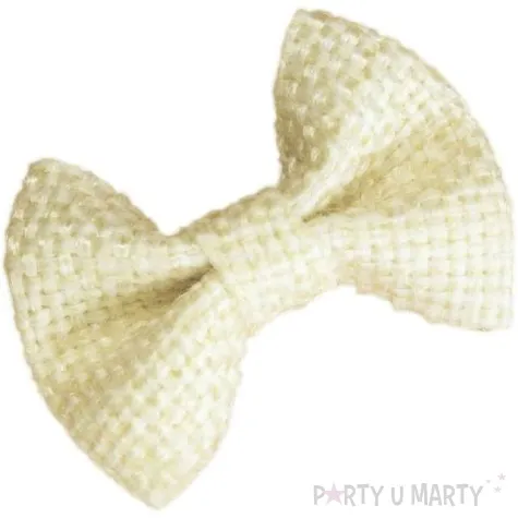 naklejki kokardki kremowe titanum 10 szt