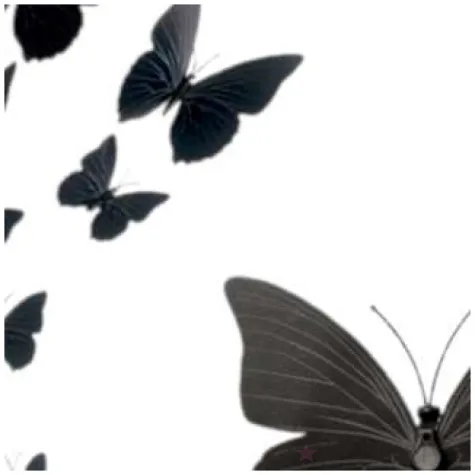 naklejki motyle 3d dekoracjepolska 12 szt