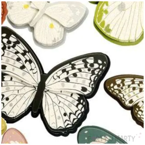 naklejki motylki dwukolorowe titanum