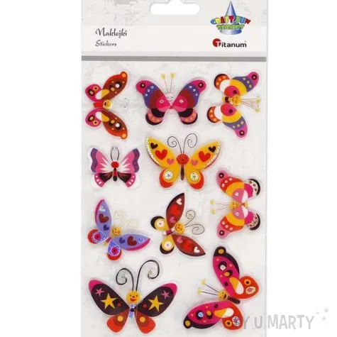 naklejki motylki usmiechniete titanum