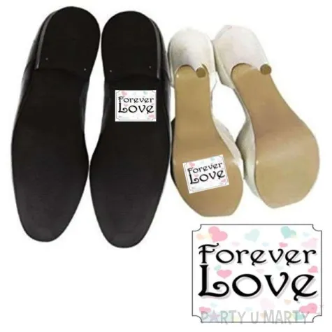 naklejki na buty forever love 2 szt