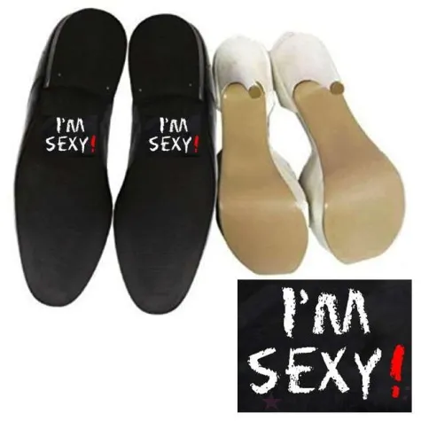 naklejki na buty im sexy 2 szt