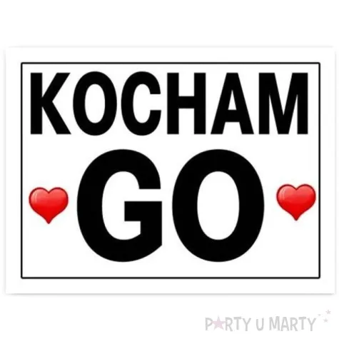 naklejki na buty kocham go 2 szt