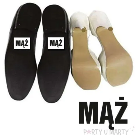 naklejki na buty maz 2 szt