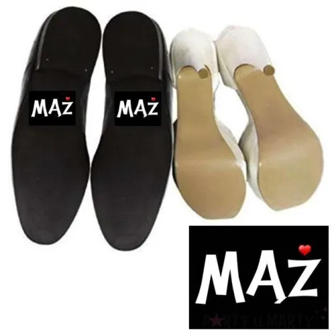 naklejki na buty maz 2 szt