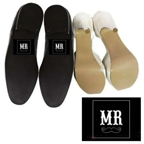 naklejki na buty mr wasy 2 szt