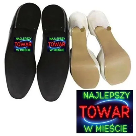 naklejki na buty najlepszy towar w miescie 2 szt