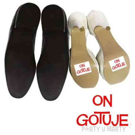 naklejki na buty on gotuje 2 szt