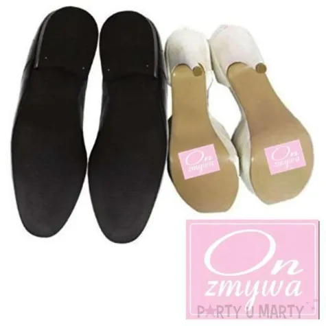 naklejki na buty on zmywa 2 szt