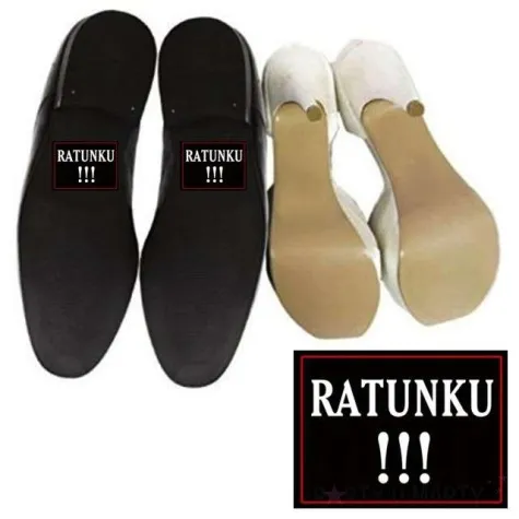 naklejki na buty ratunku 2 szt