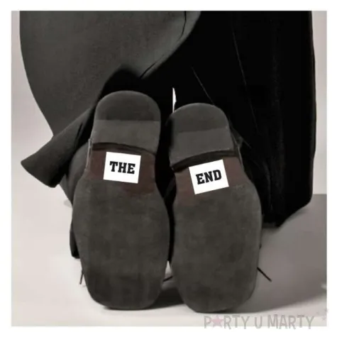 naklejki na buty the end 2 szt