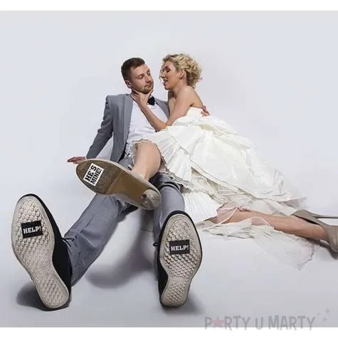 naklejki na buty the power of love 2 szt