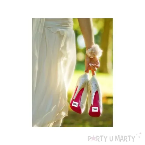 naklejki na buty zona 2 szt