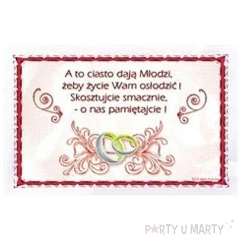 naklejki na ciasto czerwona slodycz 20 szt