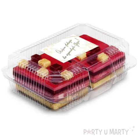 naklejki na ciasto odrobina slodkosci gold line 5x8 cm 10 szt