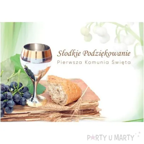 naklejki na ciasto slodkie podziekowanie komunia swieta toledo 20 szt