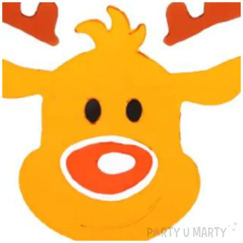 naklejki na okno renifer i gwiazdki zelowe aliga