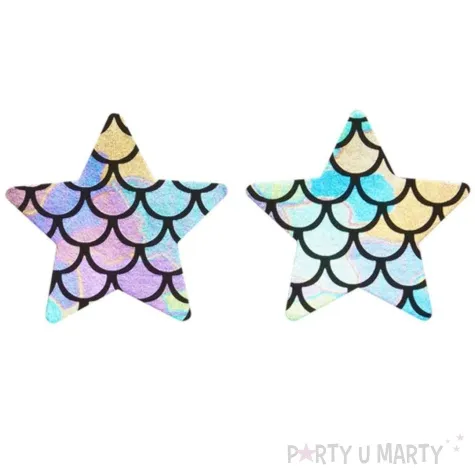 naklejki na sutki gwiazdki syrenki fever smiffys 2 szt