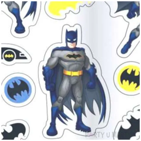 naklejki party batman unique 80 szt